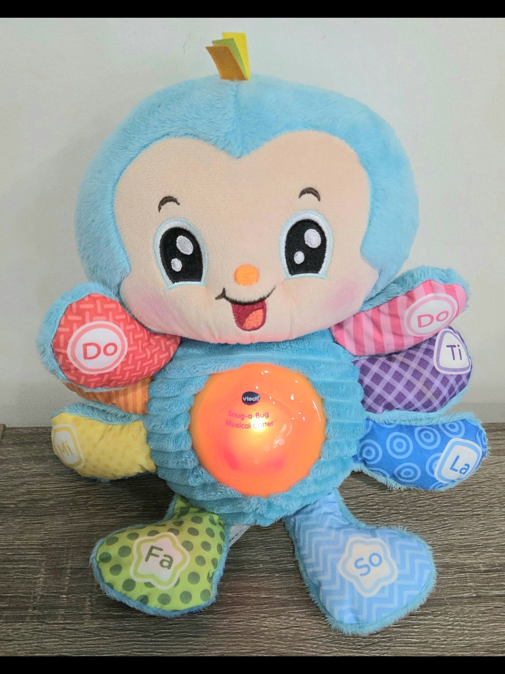 Vtech Baby Snug A Bug Musical Critter Songs, Sounds, Phrases Baby Toy SEE DESCRI